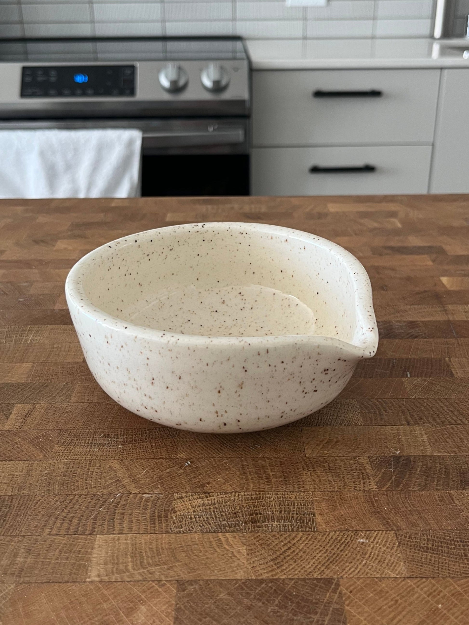 Naked Speckled Matcha Bowl