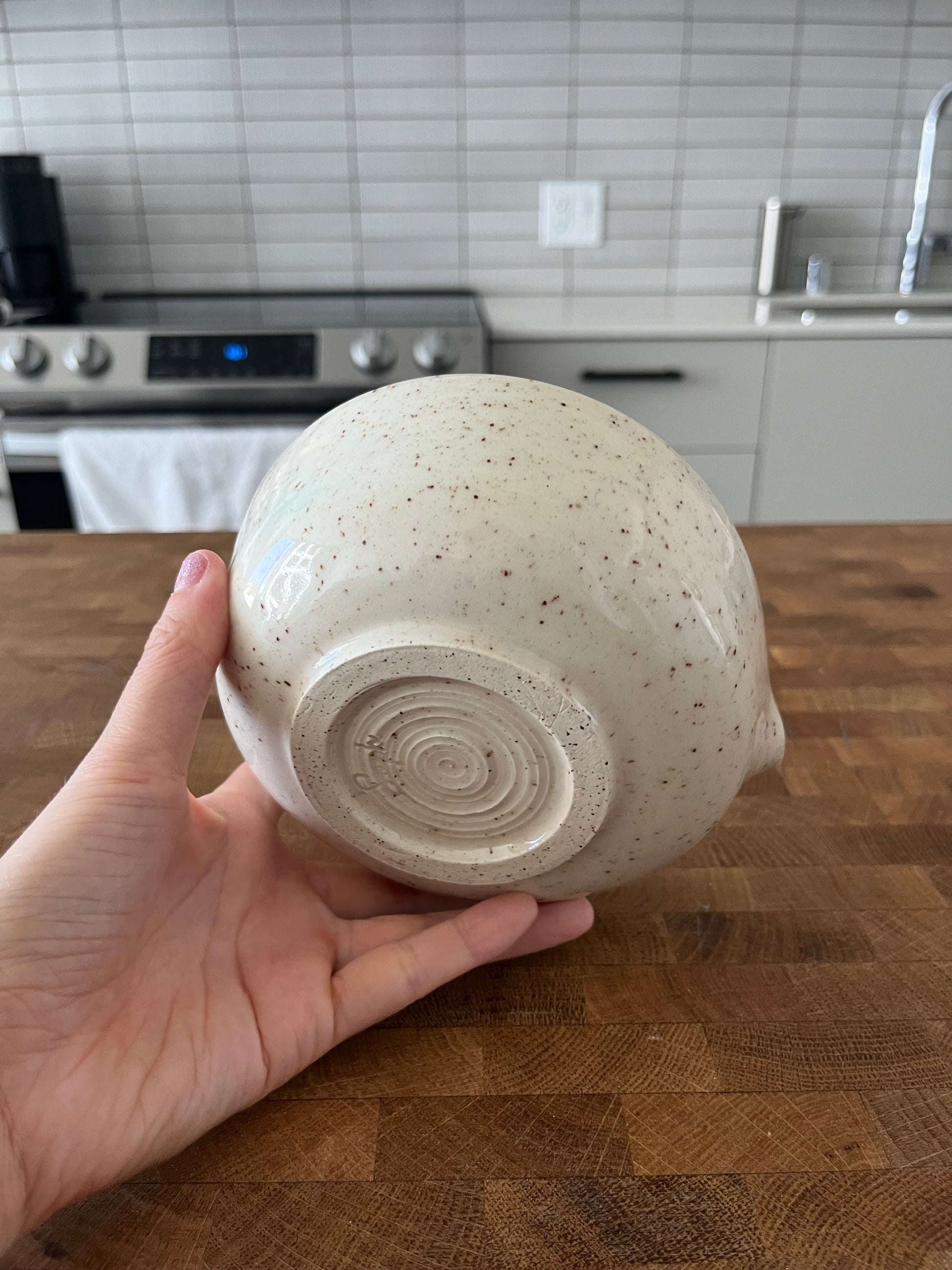Naked Speckled Matcha Bowl
