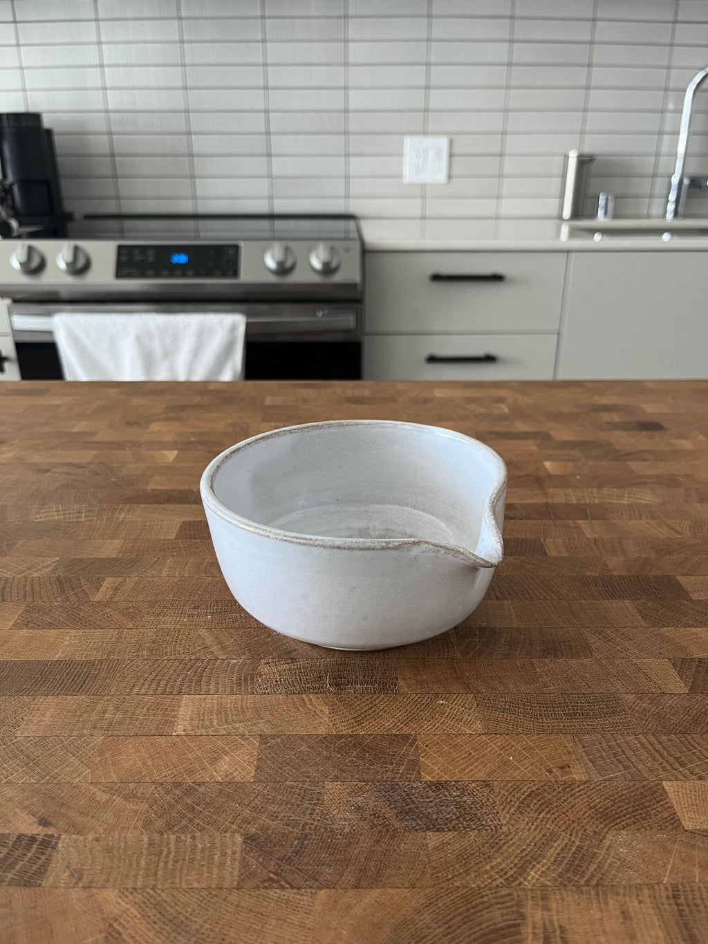 White Matcha Bowl