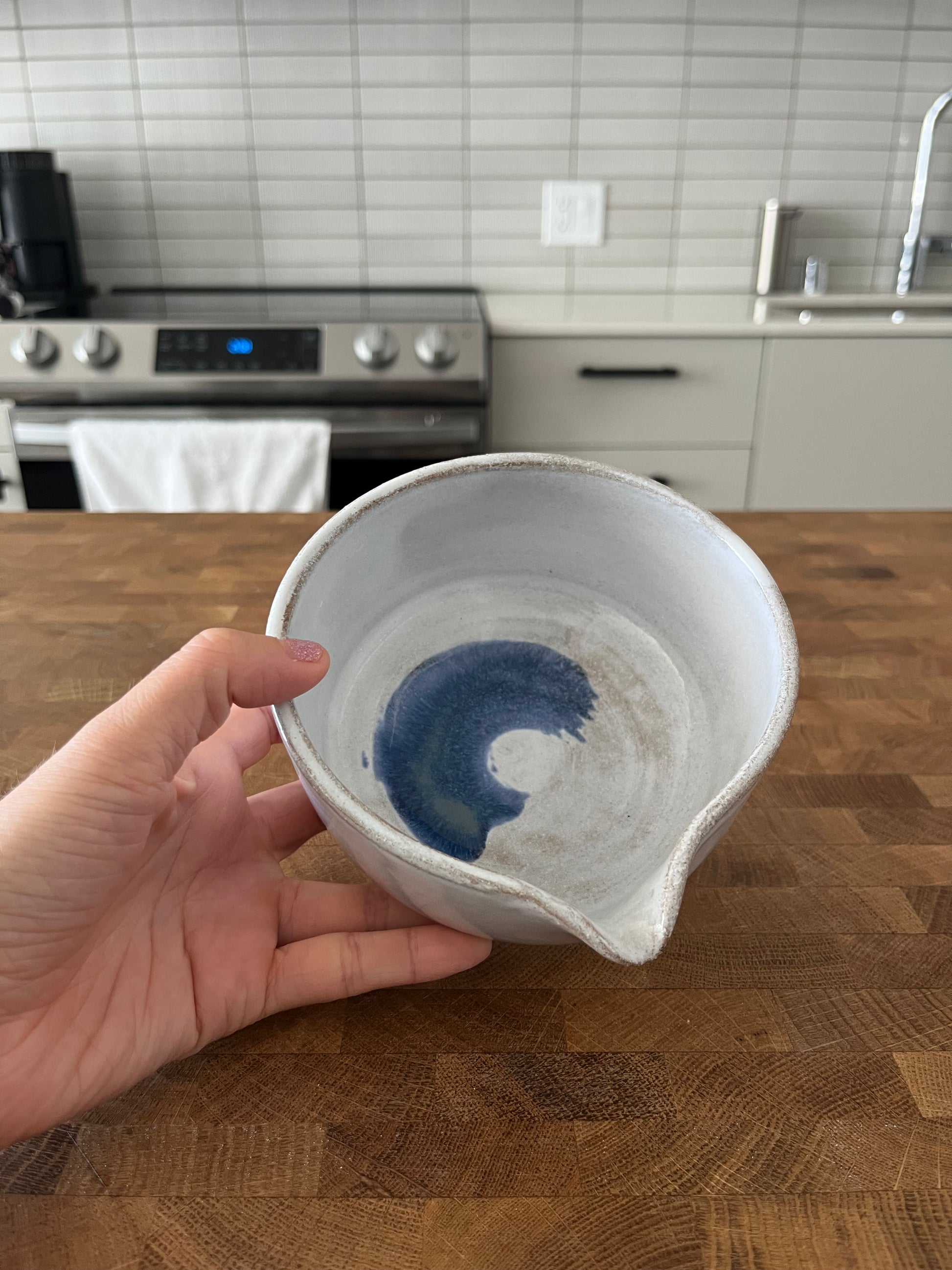 White Matcha Bowl