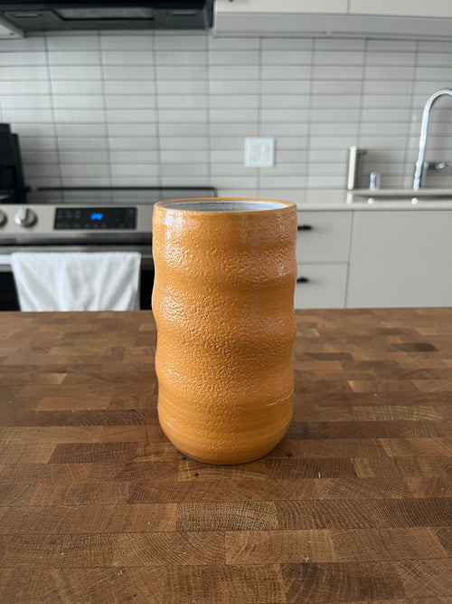 Creamsicle Vase